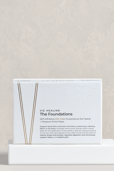 The Foundations (24K Gold Ear Seeds)