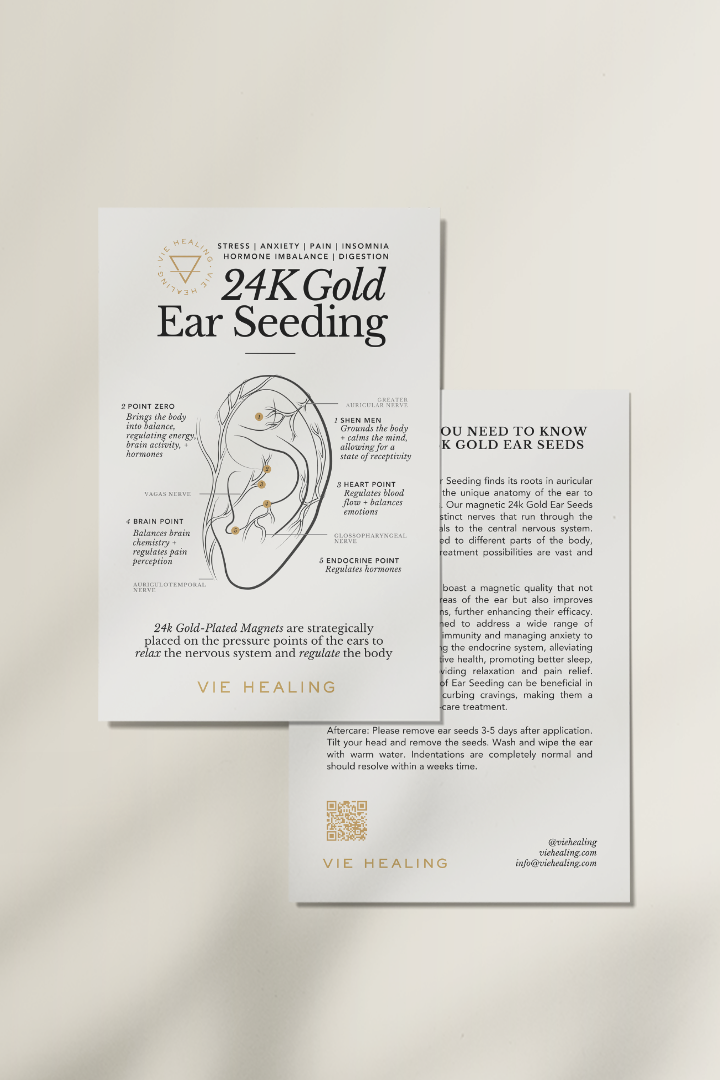 Infographic Ear Seeding Flyer