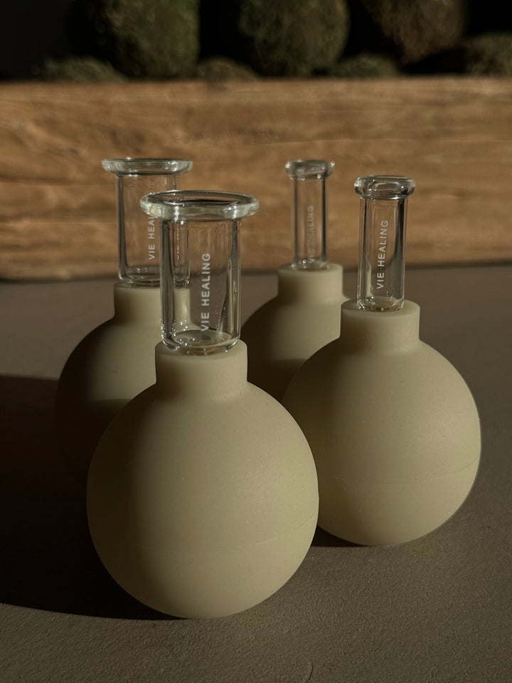 Glass Face Cupping Therapy Set