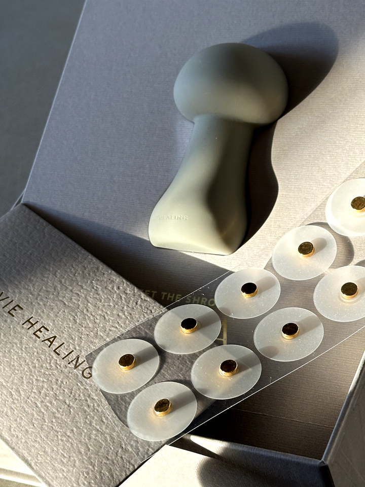 The Shroom: VYBRA Vibration Attachment for Lymphatic Drainage and Tension