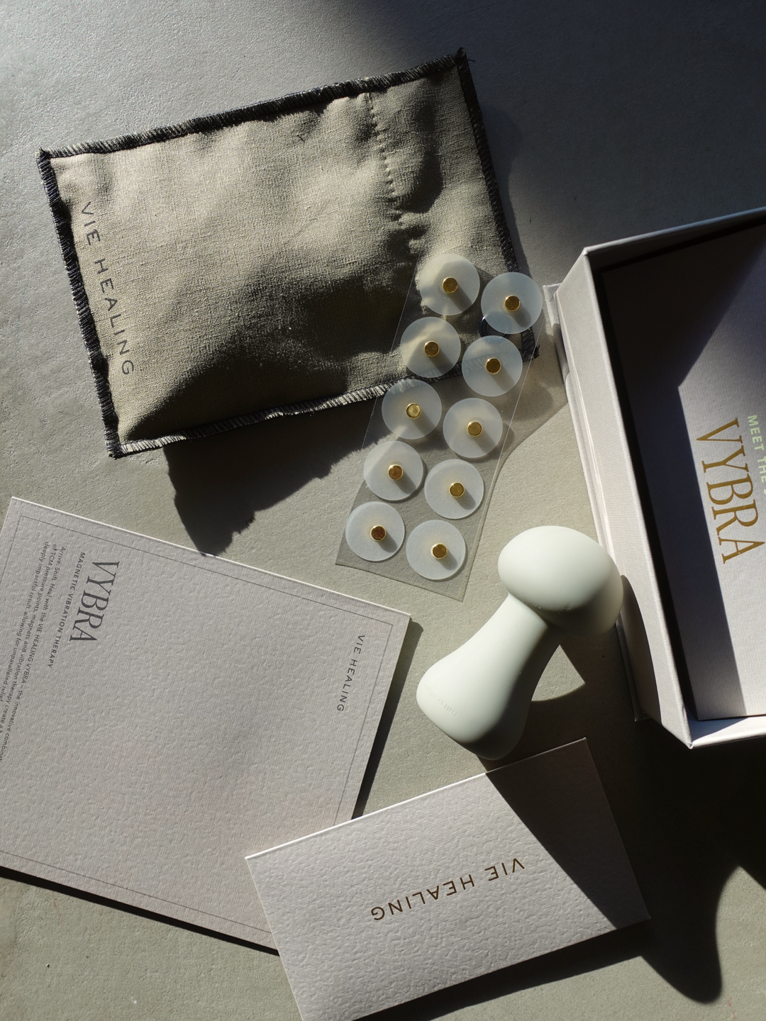 The Shroom: VYBRA Vibration Attachment for Lymphatic Drainage and Tension
