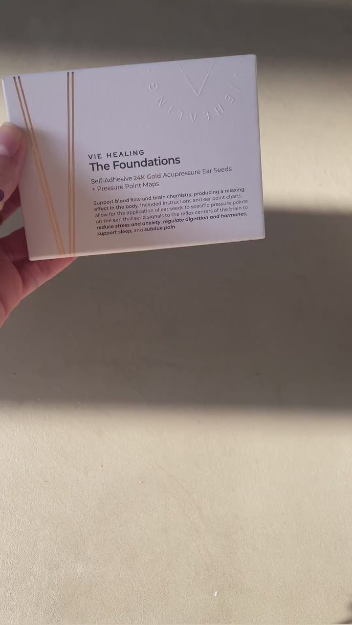 The Foundations (24K Gold Ear Seeds)
