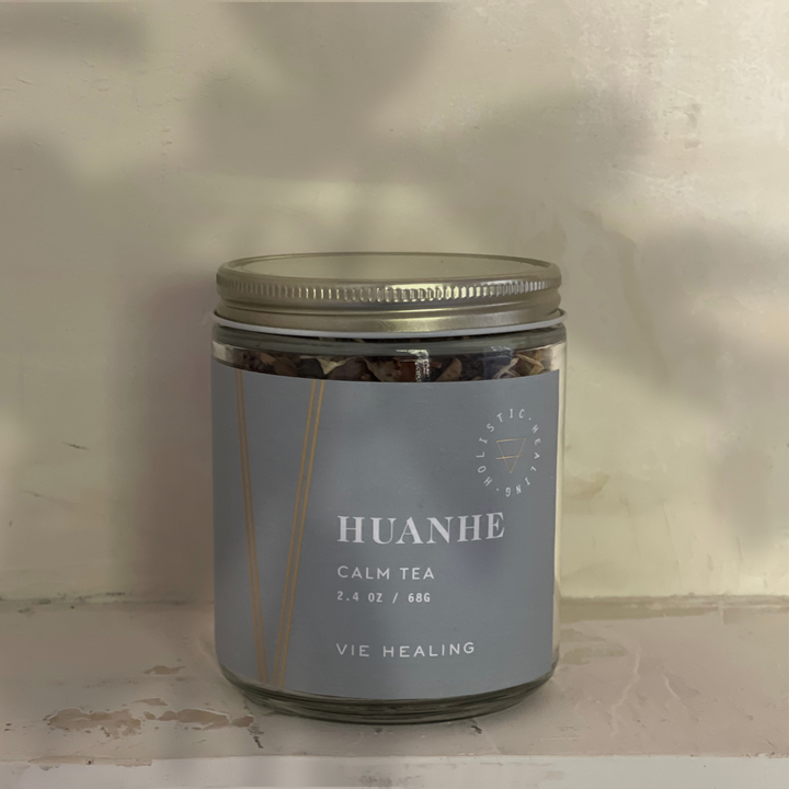 VIE HEALING HUANHE Calm — Chinese herbal tea for stress, anxiety and restorative sleep