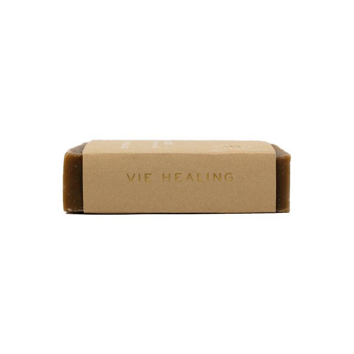 Side view of Coffee flavored soap